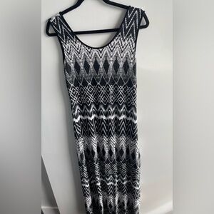 Patterned Maxi Dress Size S